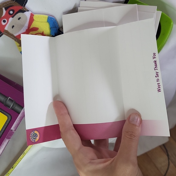 Chic Fil A vintage 1990s discover letter writing set thank you cards w fingerpup - Picture 9 of 9